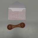 Personalized Magnetic Leather Bookmarks with Initial, 26 Letters Custom Handmade Magnet Book Marks Clips, Gifts for Reading Women, Men, Book Lovers, Kids, Readers Accessories