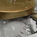 Lightdot Dimmable Globe Floor Lamp Mid Century Modern Floor Lamp with 5Pcs 3000K Bulbs Included Brightness Adjustable Gold Standing Lamps for Living Room Bedroom/Sofa Beside/Corner Decor