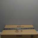 Extea Large Cat Litter Box with High Sides,Cat Boxes for Indoor Cats,Cat Litter Pan for Kitty,Litter Box with Low Entry,Easy to Clean,Anti-Splashing,23.6" x15.7" x6.2" (White)