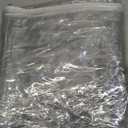 PVC Cloth Heavy Duty Transparent Tarp Resistance Grommet Rope 2.6x4m