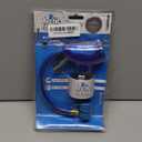 Refrigerator Freon Recharge Kit, R134a Refrigerant Recharge Kit, Fridge Recharge Kit, with 1 BPV31 Bullet Piercing Tap Valve, 1 R134a Self-Sealing Adapter, for Home AC Refrigerant System (Style 2)