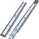CGS Platinum 24 inch Soft Close Cabinet Drawer Slides 10-Pairs Full Extension Ultra Thick 1.2mm Stainless Steel Ball Bearing for 100K Cycle Performance 100 LB Capacity with Pro Grade Screws