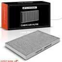 A-Premium Cabin Air Filter with Activated Carbon - Compatible with Tesla Model S 2016 2017 2018 2019 2020 2021 2022 2023 - Behind Glove Box - Replace# 1072736-00-B