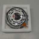 ZEROUNO Hardwired Sconces Wall Mounted Reading Lights with Switch LED Wall Lighting for Bedroom Bedside Lamps (Black)