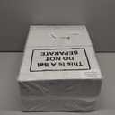 Domensi 24 Pack Succulent Planter Pots 3 Inch Small Plant Pots Mini Ceramic Succulent Planter Holder with Drainage Holes and Bamboo Saucers (White)