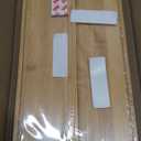 PEKER Magnetic Stove Top Shelf for 30" Stoves, Over Oven Shelf Above with Bamboo Spice Rack Organizer, Heat-Resistant, Space-Saving Solution for Kitchen Storage