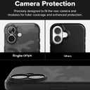 Ringke Onyx for iPhone 17 Case, [Feels Good in The Hand] Oil & Dirt Resistant, Individual Lens Covers for Cameras, Non-Slip Enhanced Grip Lightweight Cover - Camo Black