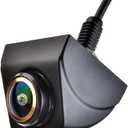 AHD 720P/CVBS Backup/Front View Camera Adjustable Fisheye Lens Cam with 4Pin to RCA Cable & Vehicle Camera for Cars SUVs Pickups Trucks RVs 170 Wide View Angle Night Vision & Vehicle Camera