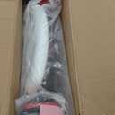 Baby Walker with Wheels, 5 in 1 Walker for Baby Boy Girl 6-12 Months with Bouncer, Music and Lights Baby Jumper Activity Center, Adjustable Height Speed, Push Walker for Ages 6-18 Months Toddler (Pink)