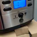 Hamilton Beach 2Way Programmable Coffee Maker, 12 Cup Glass Carafe And Single Serve Coffee Maker, Black with Stainless Steel Accents, 49980RG