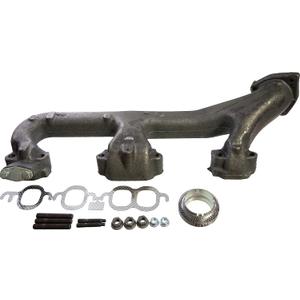 APDTY 785683 Right Side Cast Iron Exhaust Manifold Kit