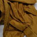 Velvet Curtains 96 Inch Long 2 Panels, Brown Gold Vintage Drapes Floral Embossed Blackout Window Curtain for Living Room Back Tab Thermal for Bedroom