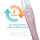 Tao Clean UV Sanitizing Sonic Toothbrush and Cleaning Station, Electric Toothbrush, Dual Speed Setting, Pink Blush