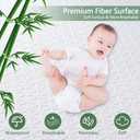 Premium 100% Waterproof Mattress Protector King Size, Breathable Bed Cover 3D Air Fabric Cooling Mattress Pad Cover Smooth Soft Noiseless Washable, 8''-21'' Deep Pocket (White)