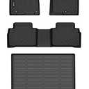 All Weather Car Floor Mats & Cargo Liner for 2022-2025 2026 Hyundai Tucson (No Hybrid Models) Custom Fit Full Set Accessories - Black