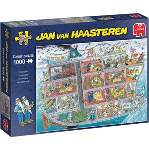 Jumbo, Jan Van Haasteren - 'Cruise Ship' Unique Comic Fun Designed Jigsaw Puzzle for Adults - 1,000 Piece