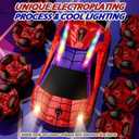 8WD Remote Control Car, 2.4Ghz RC Cars with Spray & Cool Light, Kids Toys Electroplating Process Transform Drift Climbing Car, Boys Toys for Age 4-6 7 8-13 Year Old (red-Blue)