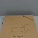 SENSARTE Nonstick Crepe Pan with Spreader, 12-Inch Natural Ceramic Coating Dosa Pan Pancake Flat Skillet Tawa Griddle with Stay-Cool Handle, Induction Compatible (White)