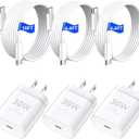 iPhone 17 16 15 Pro Max Charger Fast Charging, 30W USB C Charger Type C Chargers Fast Charging Block with 6.6 FT&10 FT Long Cable Cord for iPhone 17 Pro Max/17 Pro/17/Air/16 Pro Max/16Pro/16/15/ProMax