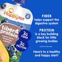 Happy Tot Organics Stage 4 Baby Food Pouches, Gluten Free, Vegan Snack, Fiber & Protein Fruit & Veggie Puree, Fruit & Veggie Variety Pack, 4 Ounce (Pack of 16) (EXP 05/26/26)