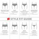 Hanes women's Hi-Cut Panties Pack, Lightweight Cotton Hi-Cuts, 6-Pack (L)