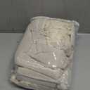 Boho Blackout Curtains 63 Inches Long Beige Linen Blend 2 Panels with Tassels and Cotton Embroidery, Farmhouse Vintage Rustic Rod Pocket Drapes for Living Room or Bedroom