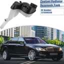 X AUTOHAUX Coolant Radiator Reservoir Tank 2215000349 Coolant Overflow Expansion Bottle with Cap and Sensor for Mercedes-Benz CL63 2014