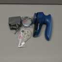 BEAUTURAL Fabric Shaver and Lint Remover, Sweater Defuzzer with 2-Speeds, 2 Replaceable Stainless Steel Blades, Battery Operated, Remove Clothes Fuzz, Lint Balls, Pills, Bobbles (Tufts Blue)