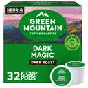 Green Mountain Coffee Roaster Dark Magic Keurig Single-Serve K-Cup Pods, Dark Roast Coffee, 32 Count Exp.03/11/28
