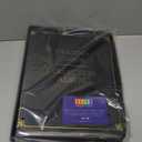 9 Pocket 3 Ring Leather TCG Binder for Baseball, Trading Game, and Sports Card, 50 Pages, Holds 900 Cards (10.8 x 13.5 x 2.8 In)