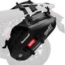 OSAH DRYPAK Motorcycle Saddle Bags, Waterproof Durable Saddlebags 48L(24L*2), Large Capacity Anti-Vibration Pannier Bags, Ideal Luggage Bag for Adventure and Sport Motorcycle Racks, 1 Pair