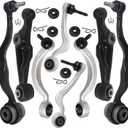 AUQDD 8Pc Suspension Kit (For AWD) Front Control Arm and Ball Joint Assembly Fit For 2009-2017 Le-xus LS460, LS600h (48670-59015 48670-59015 48640-50080 48620-50080 K623579 K623578 102-8428 102-8429)