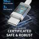 2 x Car Carplay Cable for iPhone 15/16/17, 2-Pack USB to USB C Cable Compatible for iPhone 17 Air/16e,iPhone 17/16/15 Pro/Max,iPad 10,iPad Pro 13/12.9/11,iPad Air 6/Mini 7 Charger Cord Car Charging Cable