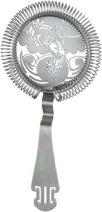 Stainless Steel Cocktail Strainer Bar Strainer (Pterosaur)