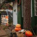 4 x Hello Pumpkin Fall Garden Flag, 1218 Inch Double Sided Yard Flag, Autumn Farmhouse Seasonal Holiday Yard Outdoor Thanksgiving Decoration (Pumpkin)