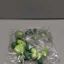 Gyufise 30Pcs Mini Balloon Cake Topper Foam Ball Cake Picks Faux Pearl Balls DIY Cake Decoration for Baby Shower Wedding Anniversary Birthday Party Supplies Green Dark Green Light Green