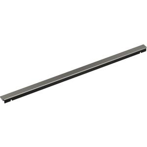 Delta Faucet 24-Inch Linear Shower Drain Wall Edge in Black Stainless