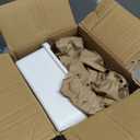 Lifewit Compact Silverware Organizer for Kitchen Drawer, Narrow Flatware Tray Holder, Plastic Cutlery Spoons, Forks and Knives Storage, White&Gray, 1 Pack