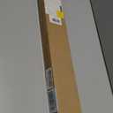 100% Privacy L-Shaped Blades Mini Blinds for Indoor Windows 1" Vinyl Cordless Window Blinds for Home, 26" W  36" H - White