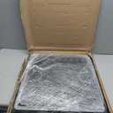 24x24 Inch Square Manhole Cover and Frame, Solid Septic Tank Cover, Recessed Non-Slip Design with Handle, Suitable for Sewer, Septic Tank and Yard (Black)