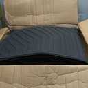 KUST Floor Mats & Trunk Cargo Mat for Toyota RAV4 2019-2025, All Weather Rear Trunk Cargo Liner for RAV4 Accessories TPE Rubber Raised Edge 4PCS