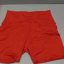 DHSO High Waisted Biker Shorts for Women-5" Tummy Control Fitness Athletic Workout Running Yoga Gym Shorts,  Large-X-Large