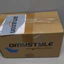 OMYSTYLE Full Body Bath Pillow, Bath Pillows for tub with Mesh Washing Bag & 21 Non-Slip Suction Cups, Spa Bathtub for Head Neck Shoulder and Back Support - 5D Air Mesh & Quick Drying | Gray (50x16 Inch (Pack of 1))