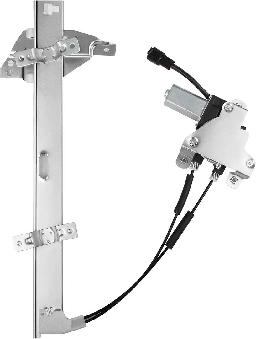 Front Passenger Side Power Window Regulator with Motor (2 Pins) Fit for 1997-2005 Buick Century 1997-2004 Regal Sedan, 1998-2002 Oldsmobile Intrigue, 741-638