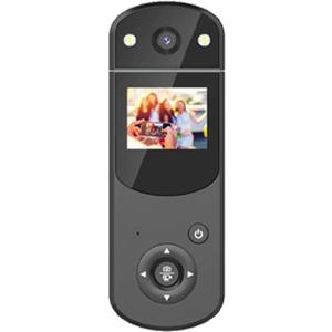 KIMISS Handheld Mini Camera Digital Camera MP3 Player Car Video Recorder 1080P Night Camera Digital Mini Camera(Black)