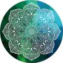 Pilates Mat Round Oversize Yoga Mat Suede Rubber Non-Slip Dia 140cm Exercise Mat Meditation Mat Workout Mat for Home Outdoor