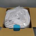 Hansleep White Quilt King Size - Damask Ultrasonic All Season Bedspread King, Soft Lightweight Coverlet Bedding Set, 3 Piece (1 Quilt, 2 Pillow Shams)