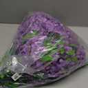 Artificial Fake Wisteria Vine Garland-GreenDec 3.6 Feet Piece Ratta Hanging Flowers for Home Garden Wedding Dcor (Wisteria-Light Purple, 24 Pack)