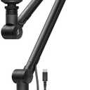 Sennheiser Professional Profile USB Microphone Streaming Set with Boom Arm, 3 m USB-C Cable & Mic Pouch