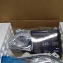 Headlights Assembly for 2010 2011 Toyota Camry[4-Door Sedan] Headlamp Replacement Pair (Only fits US Version, does NOT fit hybrid models) (Chrome | With High & Low Beam Bulbs)